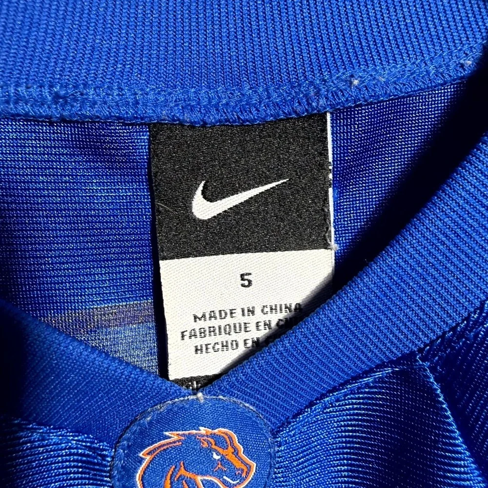 Boise State Broncos NCAA #2 Ashton Jeanty Nike Football Jersey Blue Kids Size 5